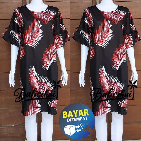 Balicihui Dress Ayako Dress Wanita Dress Bali Dress Pendek Dress Kasual