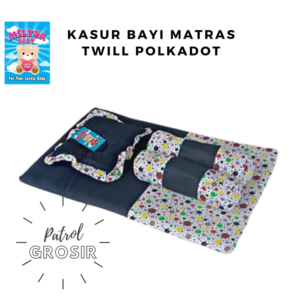 KASUR MATRAS BAYI KARAKTER  SET BANTAL GULING TERMURAH