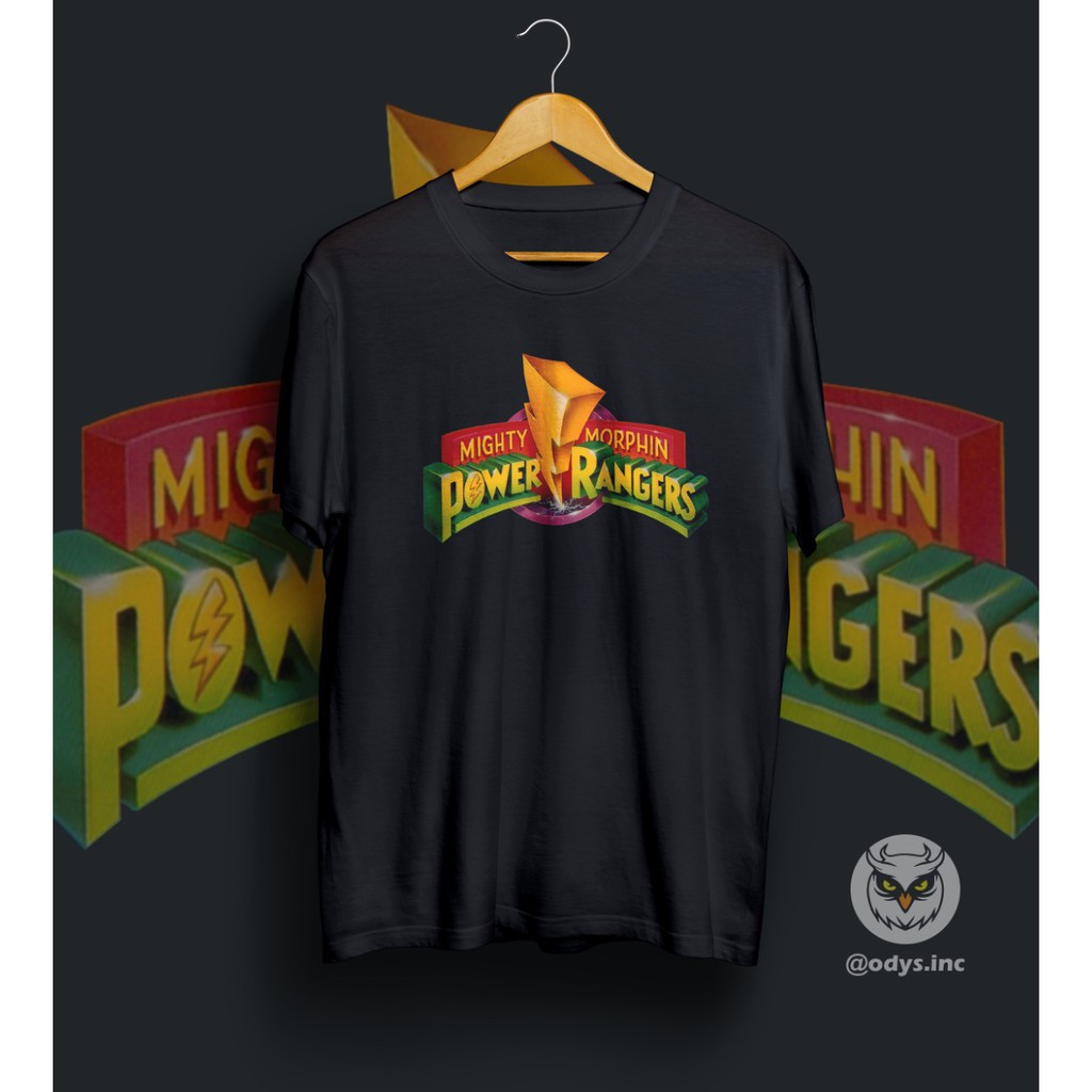Kaos Power Rangers - Film - Original New States Apparel