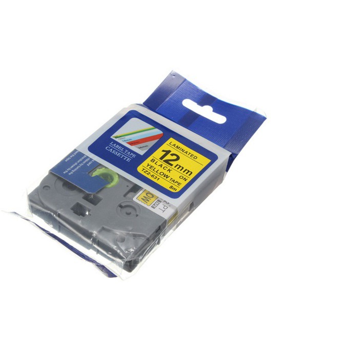 

Langsung Order Label BROTHER Compatible TZe-631 12mm Black on YELLOW Berkualitas