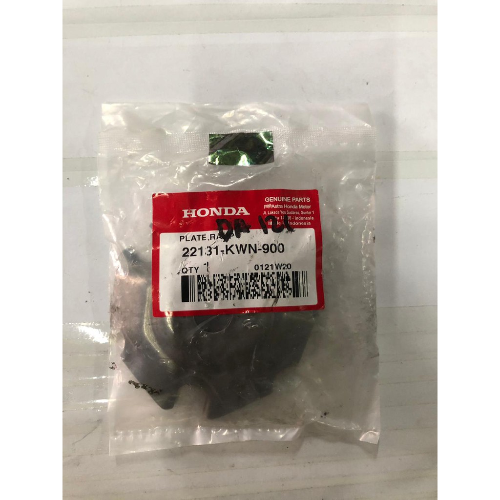PLAT RUMAH ROLLER 22131-KWN-900 VARIO 125 ASLI ORIGINAL AHM PLATE
