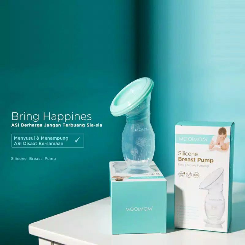 MOOIMOM - Silicone breast pump / wadah penampung asi