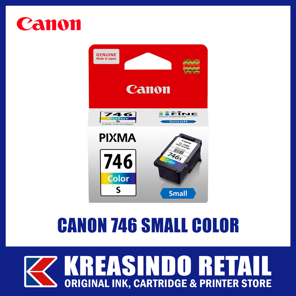 Canon 746 Small Color (CL-746S) Cartridge / Tinta Original