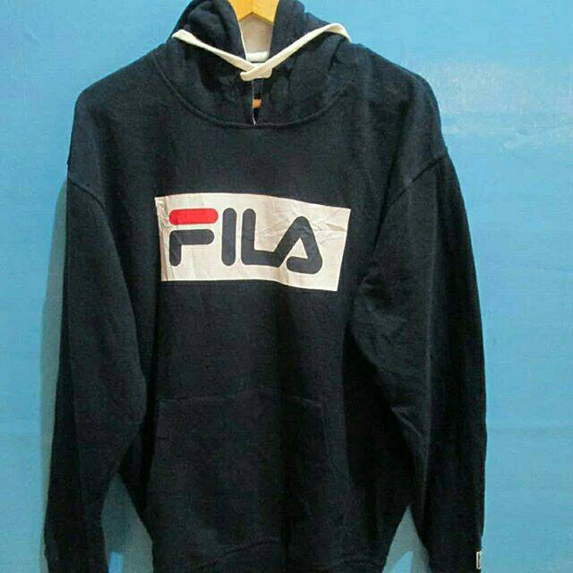 jaket Hoodie FILA original second