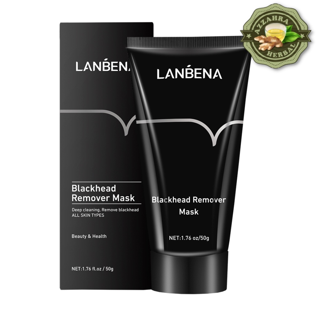 Masker Komedo Bamboo Charcoal Blackhead Remover Mask Clay Mask Masker Wajah Hidung - Pembersih Komedo LANBENA