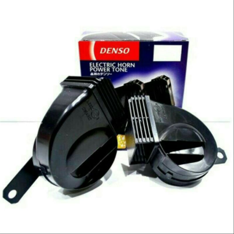 Klakson Denso 12V Keong WATERPROOF Terbaik (HARGA KLAKSON  2 PCS) ORIGINAL DENSO -61107-