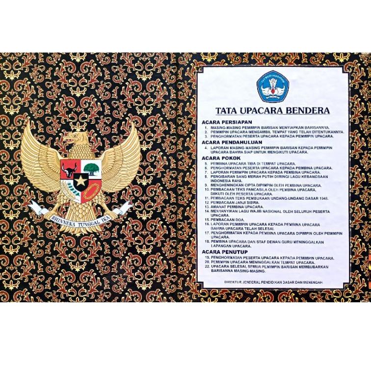 

(N-UVI ♥>) Map Upacara - Naskah Upacara ( Map upacara batik murah ) 1 set isi 5 lengkap||langsung kirim