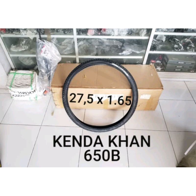 Ban luar tire kenda khan 650b size ukuran 27.5 x 1.65 wired nylon sepeda mtb gunung