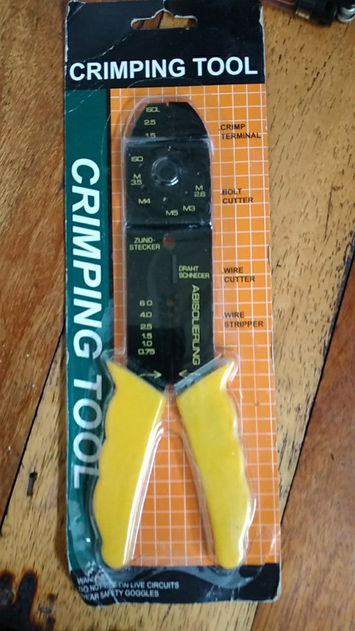 Tang Crimping Tool 8 Inch Atau Tang Kupas Kabel