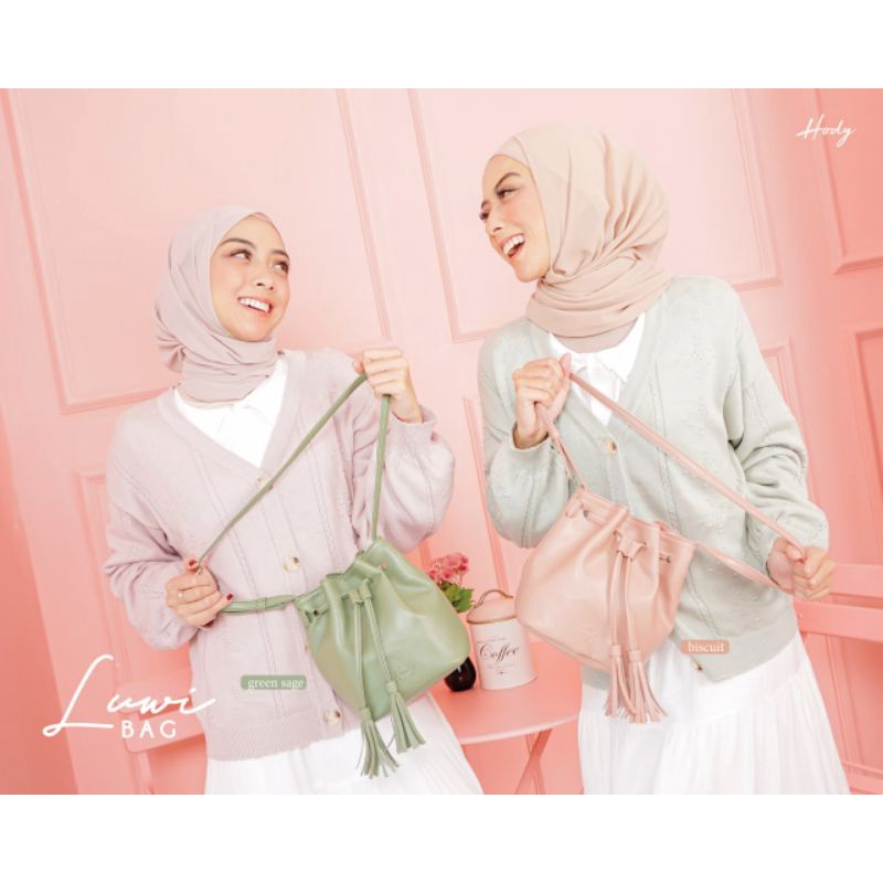 TAS SLEMPANG UNYU | TAS MINI | TAS SELEMPANG WANITA | LUWI BAG ORIGINAL HODY