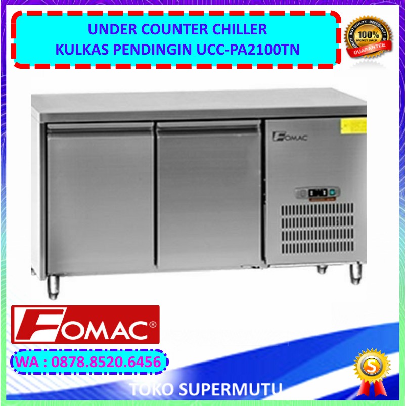 Under Counter Chiller UCC-PA2100TN Kulkas Meja Fomac