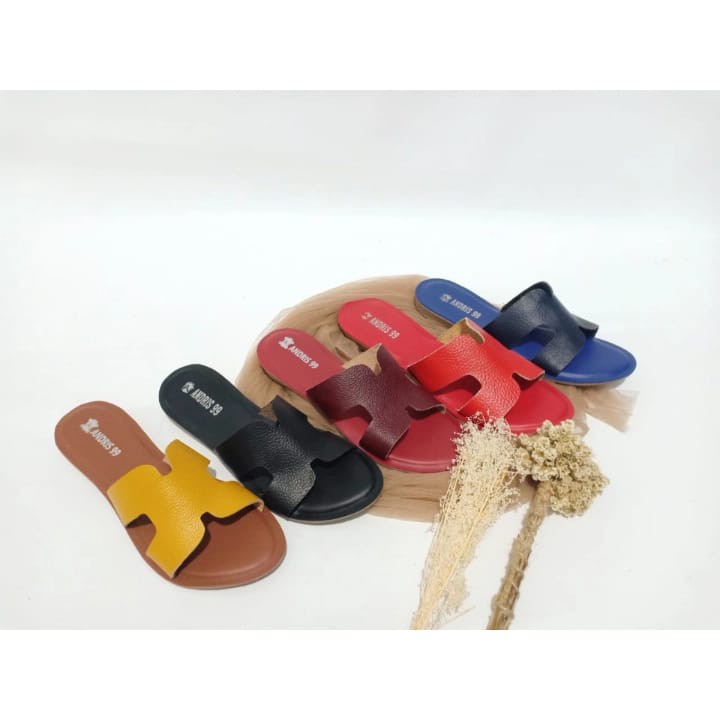 Sandal teplek hermes wanita