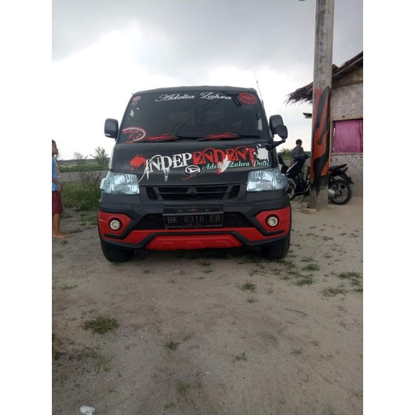 Bemper depan samping granmax pickup