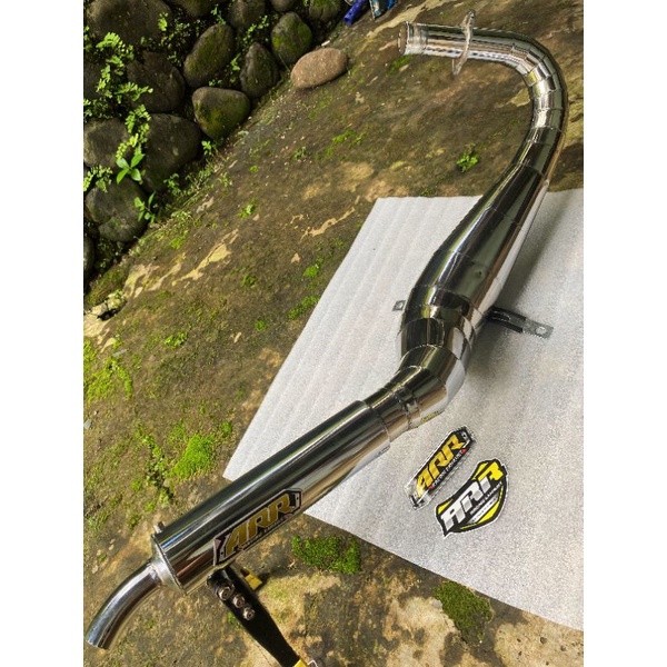 KNALPOT RX KING KOLONG KOBRA CROOM ORI ARR RACING PRODUCT