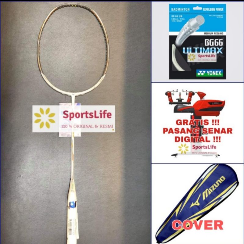 RAKET BADMINTON MIZUNO JPX 8 POWER ORIGINAL FULL PACKAGE