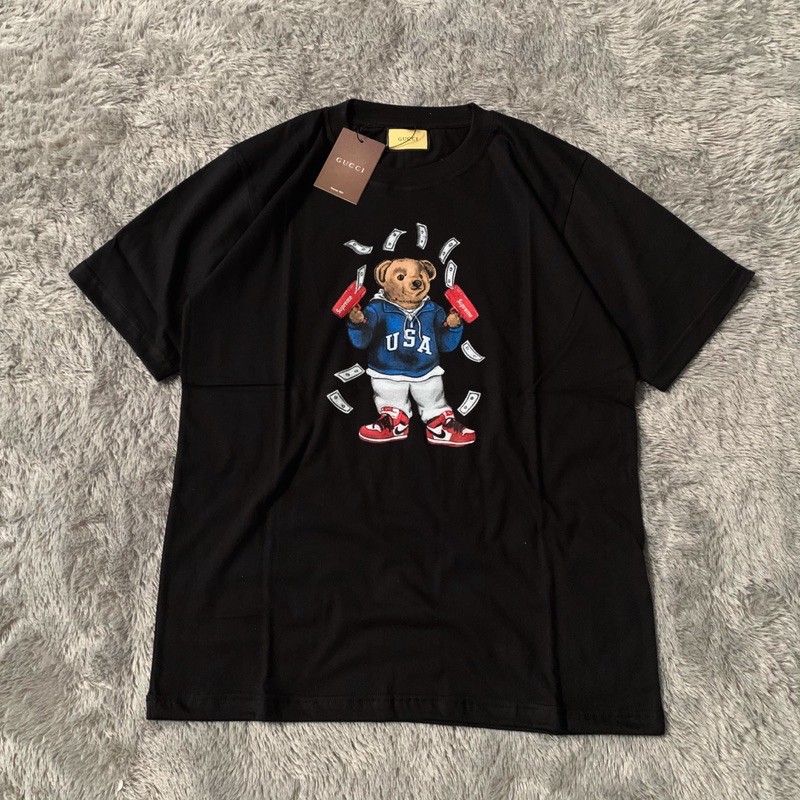 Kaos Tshirt Gucci Bears Original Mirror