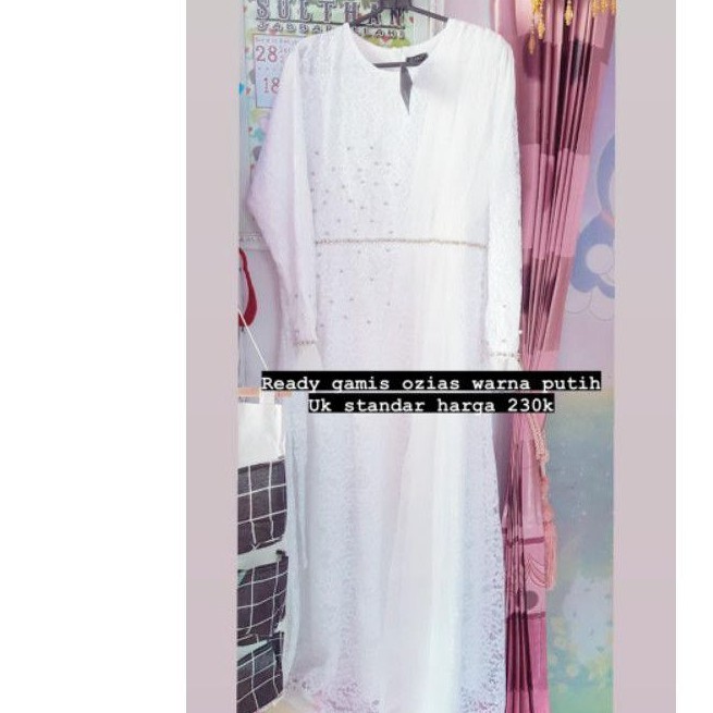 Gamis Ozias Putih
