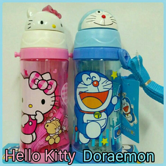 [COD] BOTOL MINUM KEPALAKARAKTER TEMPAT AIR MINUM ANAK 450ML