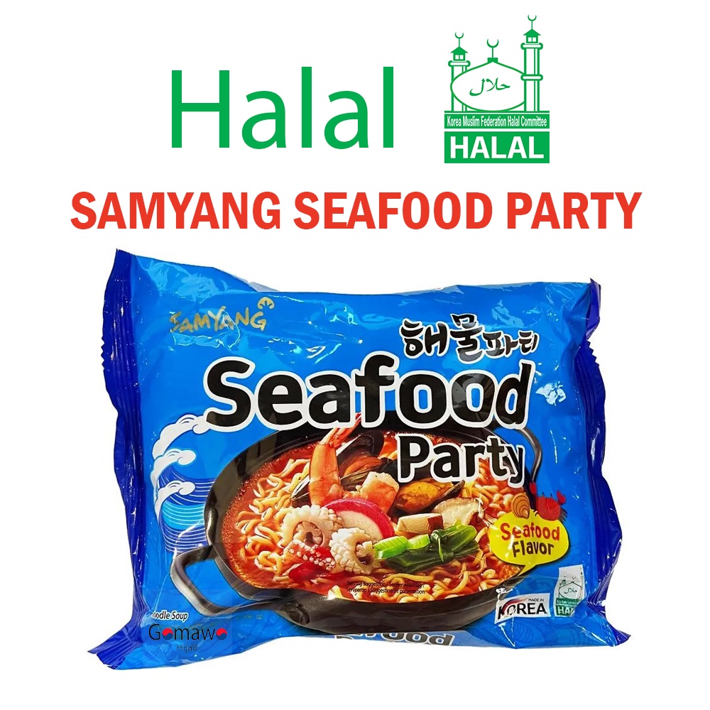 

MIE SAMYANG SEAFOOD PARTY HALAL