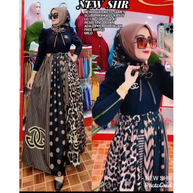 ORIGINAL SHR NEW JAMET MAXI DRESS