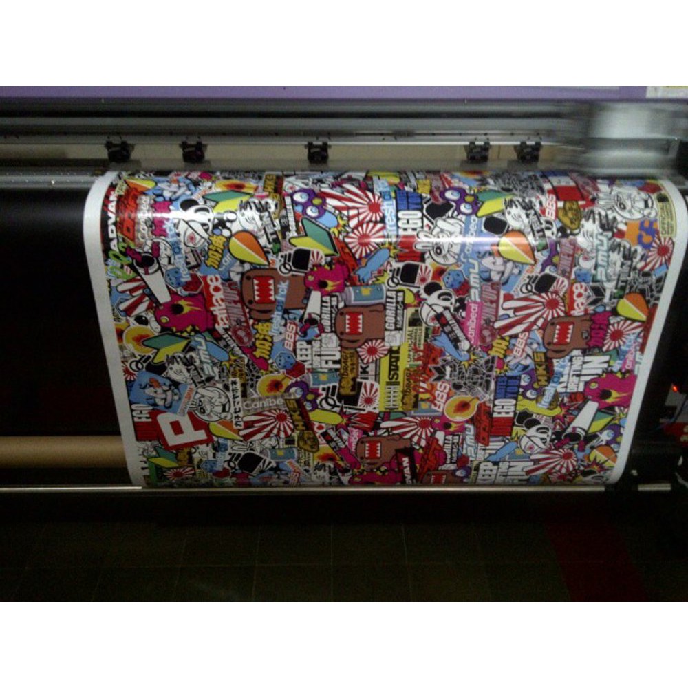 

sticker bomb jdm. stiker wrapping wallpaper polet print Termurah
