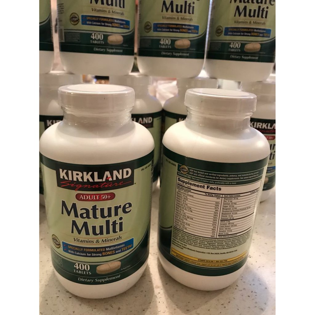 Kirkland signature mature multi vitamin   minerals