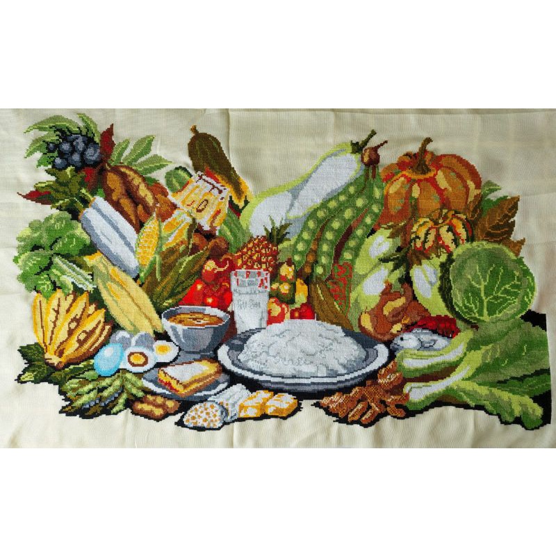 Hiasan Dinding Strimin/ Kristik Makanan