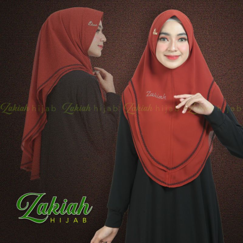 Khimar Ceruty Picot ADELIA ORI ZAKIAH