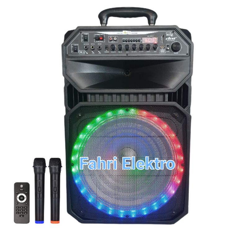 Jual Speaker Aktif Portable 15 Inch DAT DT 1150 Eco Plus Bluetooth