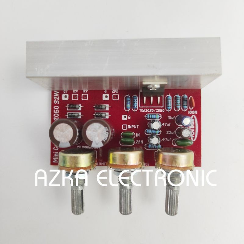 Kit Power Amplifier Mini Compo TDA 2030 Mono