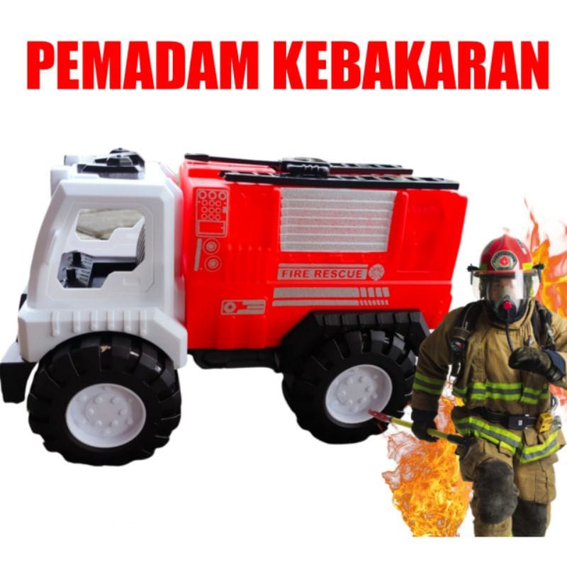 Mainan Mobil Super Truck Pemadam Kebakaran AK-90