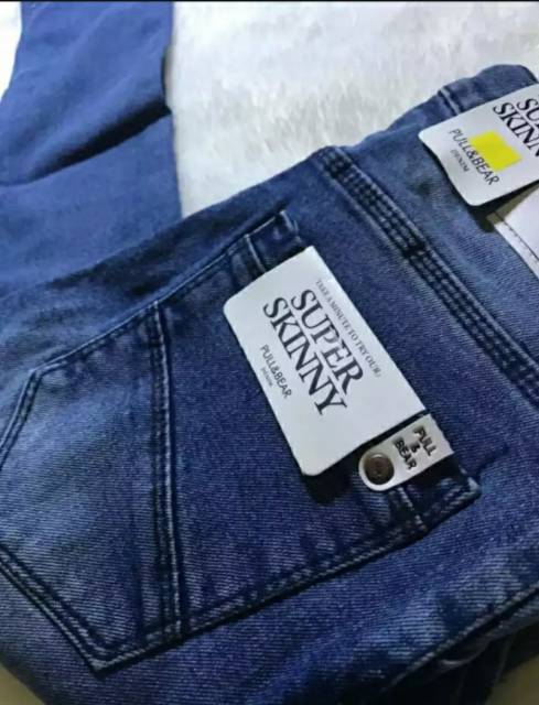 Celana panjan pensil pria bahan streact size 27-32