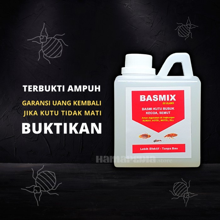 BASMIX RACUN PEMBASMI KUTU BUSUK - OBAT ANTI TUNGAU DI KASUR & SOFA