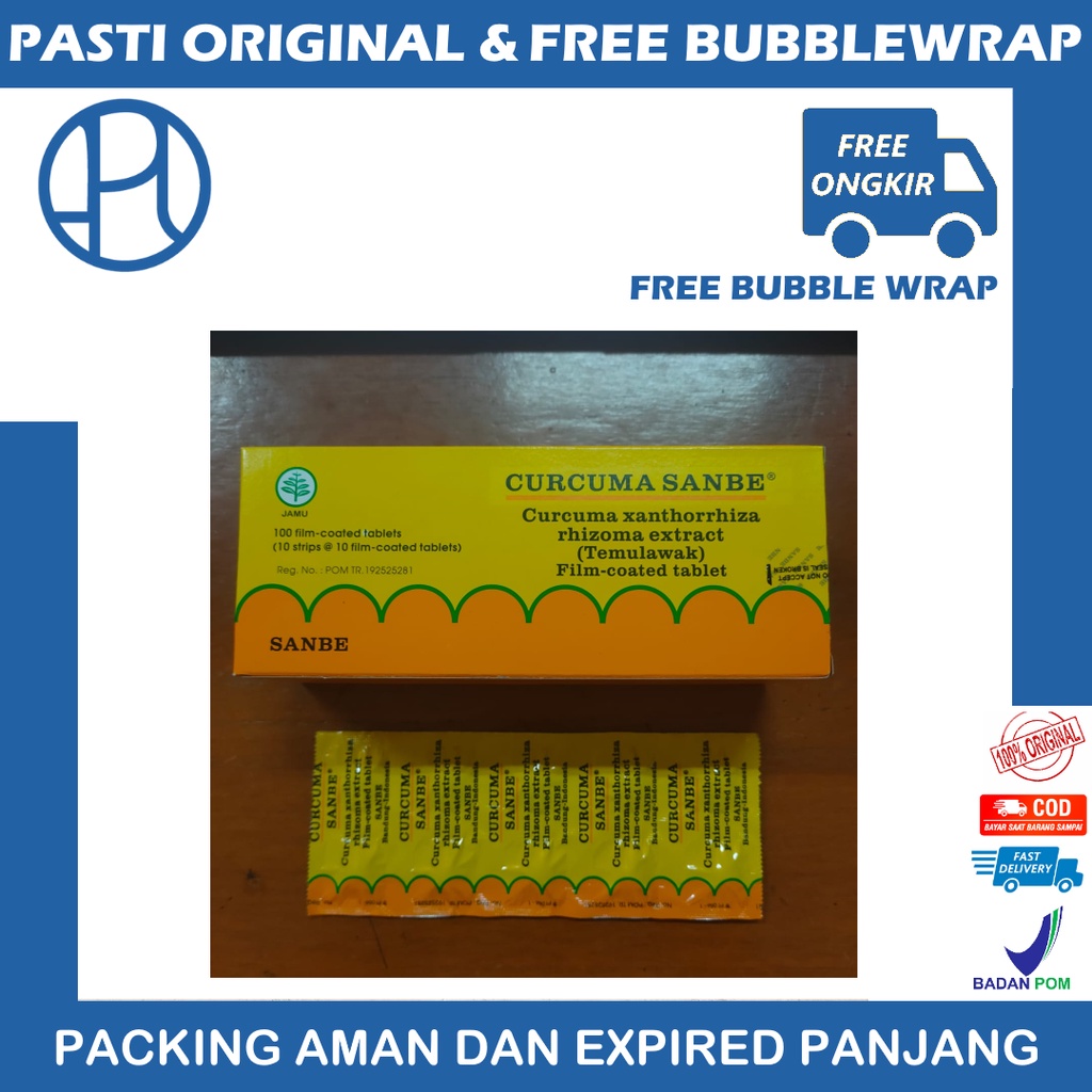 CURCUMA SANBE TABLET STRIP