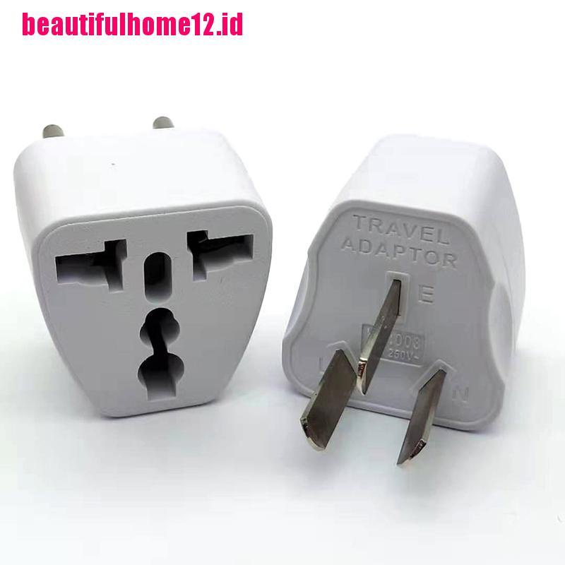 Adapter Konverter Power AC Universal Ke Autralia 3 pin Plug EU US Untuk Travel