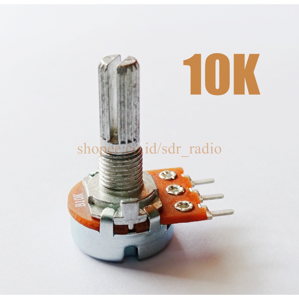 Jual Potensiometer 10K Potensio 10 Kilo Mono B10k Potentiometer Shopee Indonesia