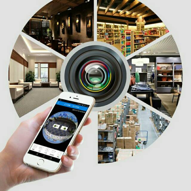 Cctv HP online model lampu high quality