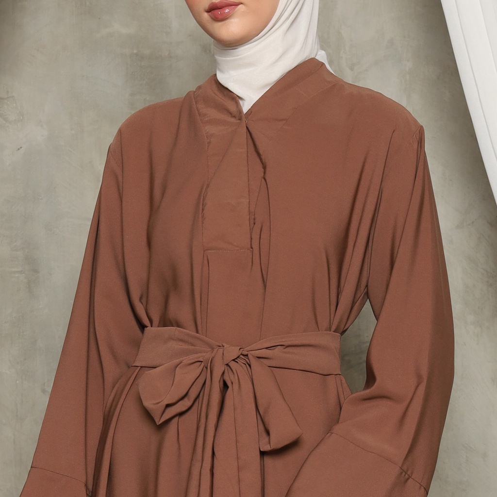 Gamis Abaya Polos - KEIKO Abaya Kimono Dress Busana Muslimah - Abaya Turkey