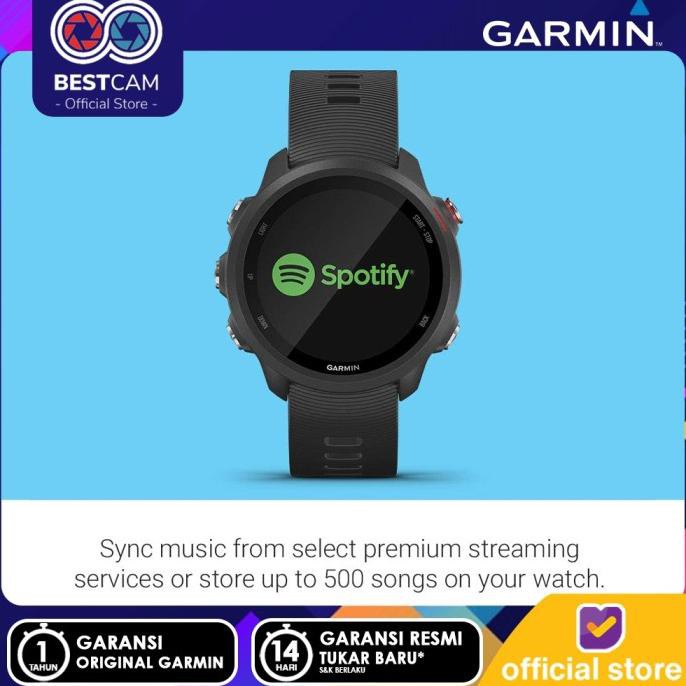 Garmin Forerunner 245 Music Gps Running Smartwatch Original
