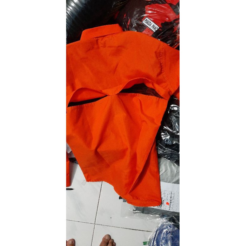 kemeja tactical orange/kemeja tactical orange/kemeja damkar/kemeja bpbd