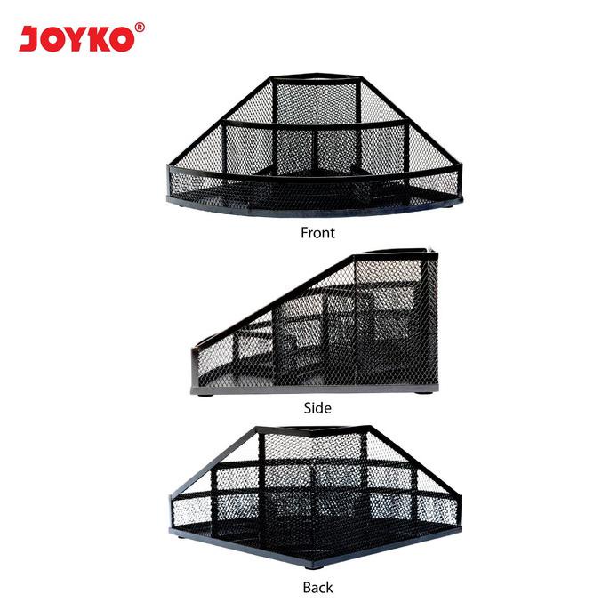 

Cuci Gudang Awal Tahun Desk Set Pen Holder Tempat Alat Tulis Jaring Jala Joyko DS-28 Diskon