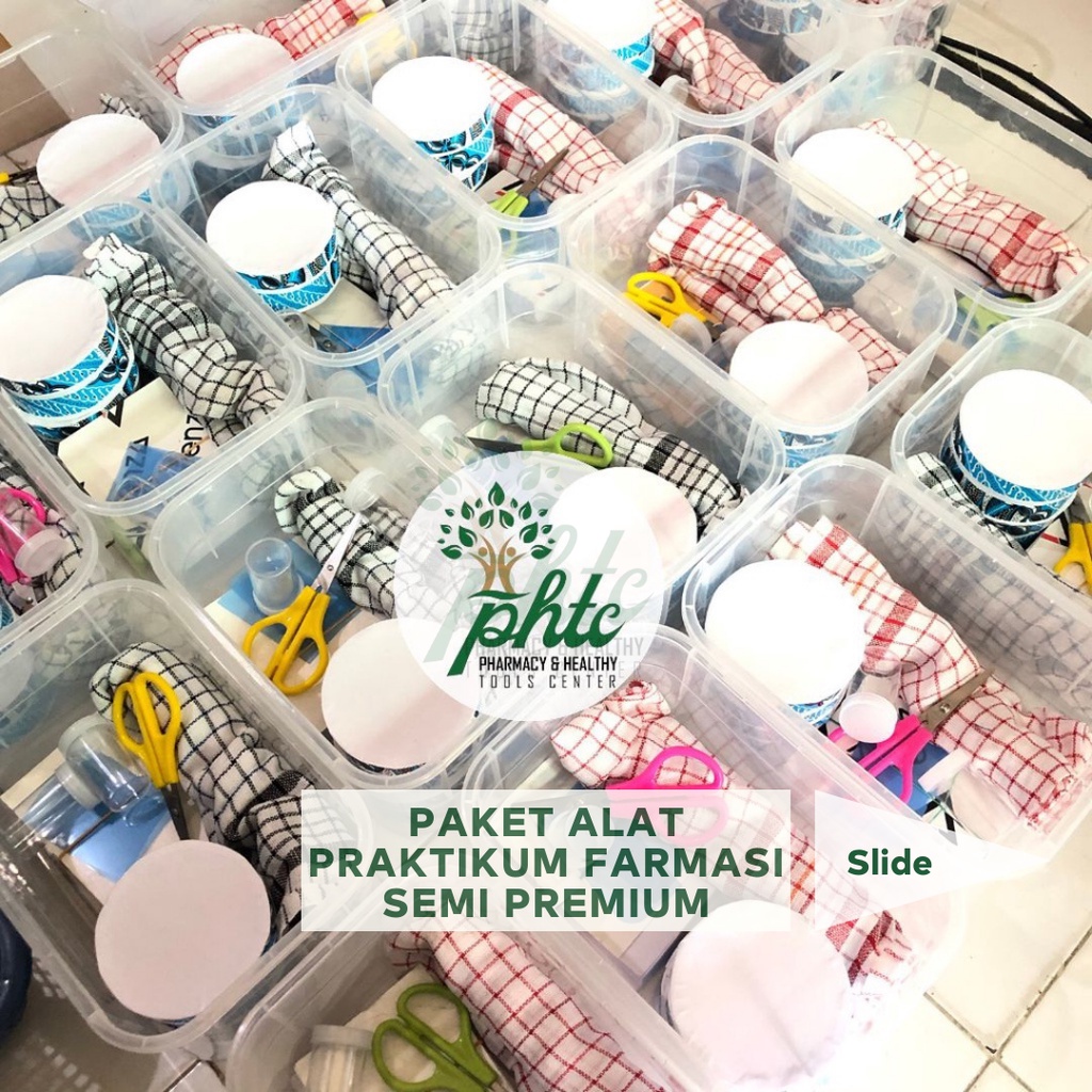 PAKET ALAT PRAKTIK RESEP FARMASI l SEMI PREMIUM l ALAT PRAKTEK FARMASI