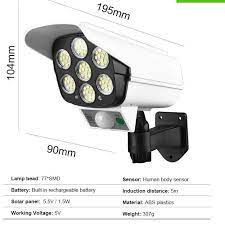 LAMPU SOLAR CELL MDEL KAMERA KAMERA CCTV FAKE MODEL LAMPU