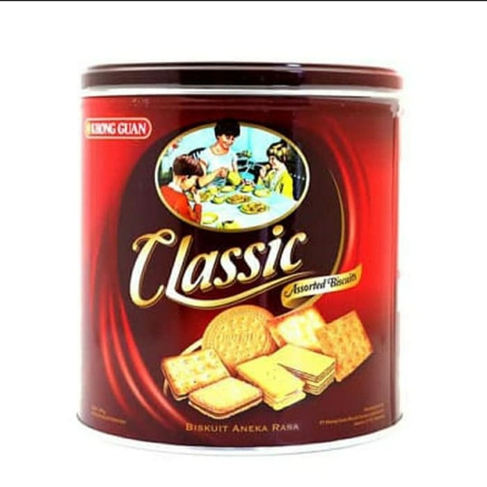 

Khong Guan Classic Biscuit 350gram 350gr gram kaleng KhongGuan
