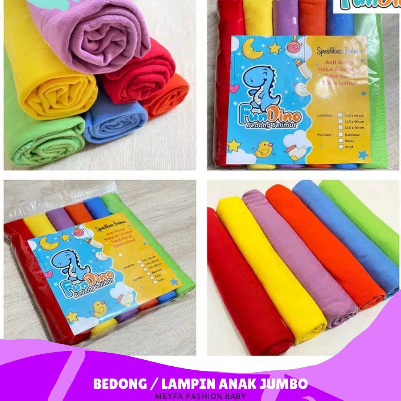 Bedong Bayi Ukuran Jumbo Ukuran 110 x 90 Cm