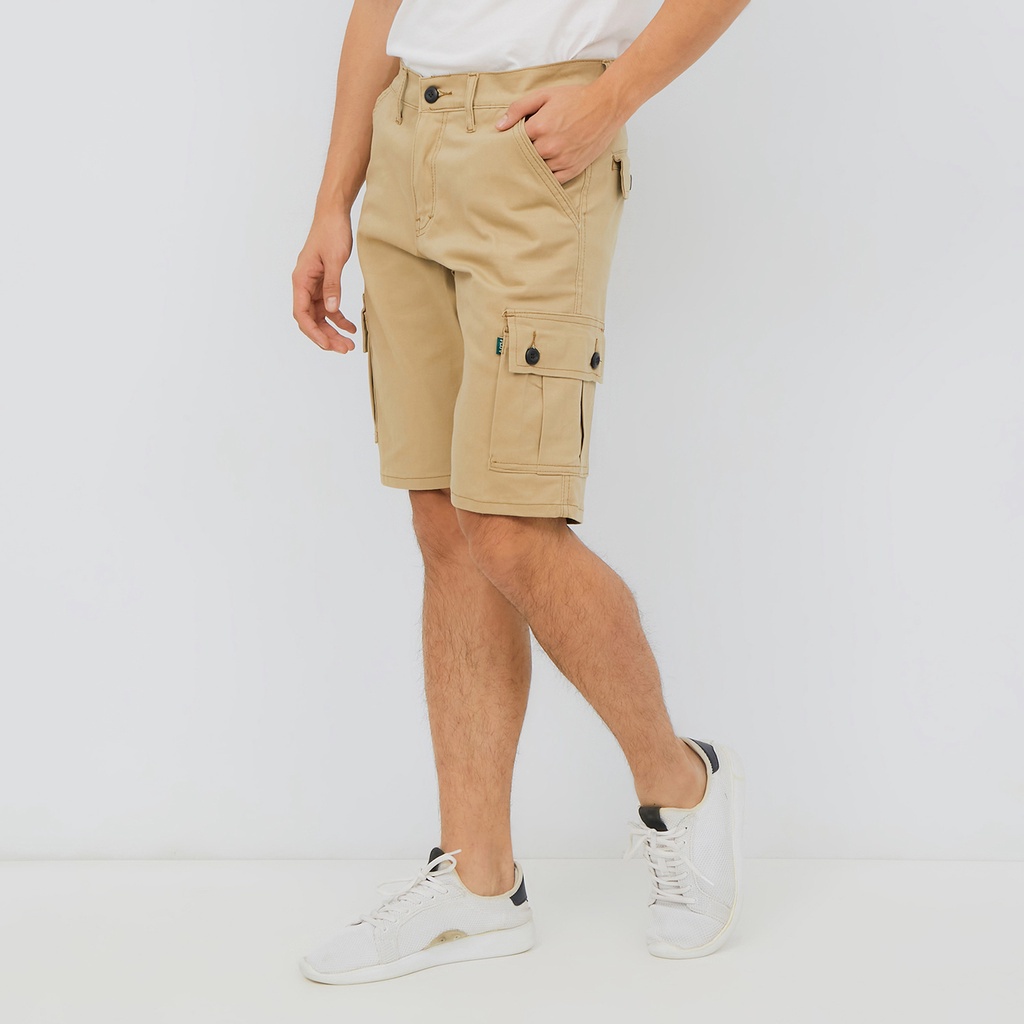 Pluviophile - Short Cargopants celana cargo pendek - Khaki