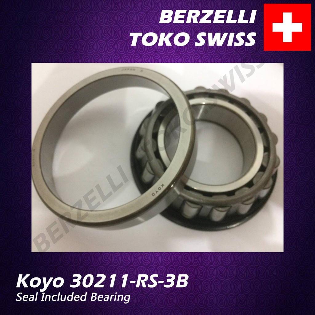 Koyo 30211-RS-3B Seal Included Bearing