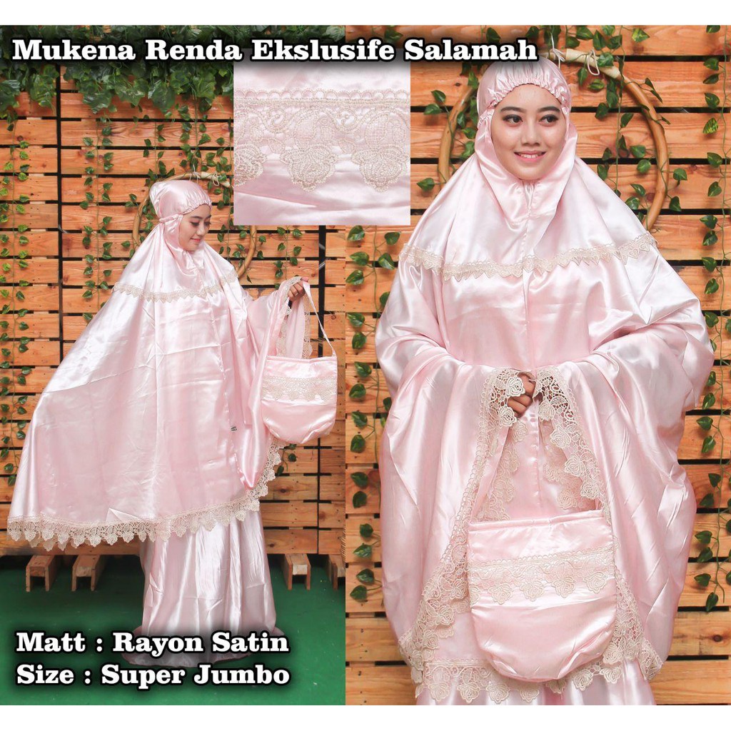 MUKENA RENDA MEWAH MUKENA RENDA JUMBO MUKENA