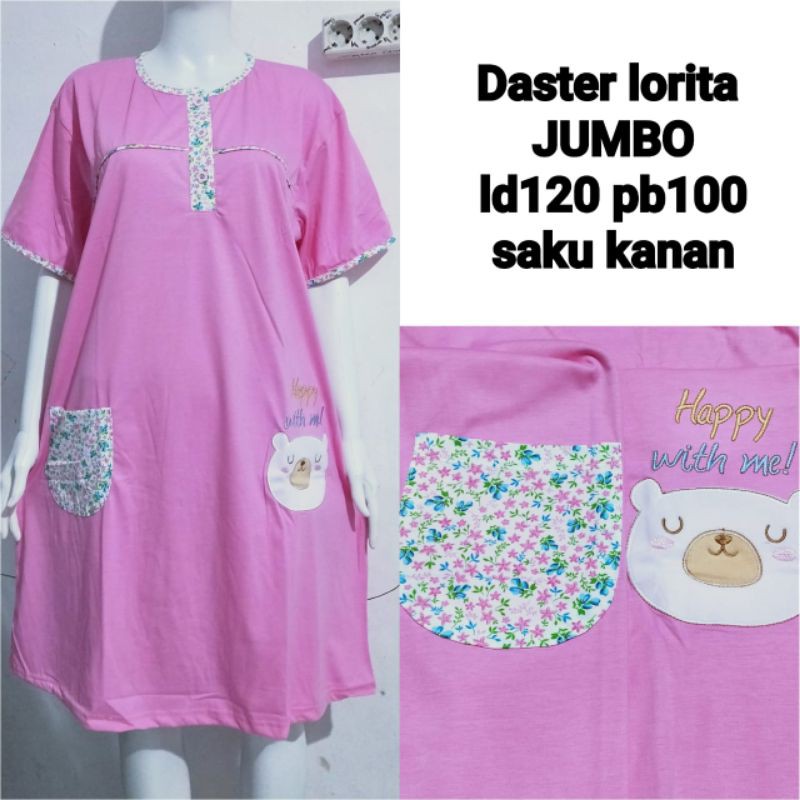 Daster Lorita Jumbo ternyaman adem