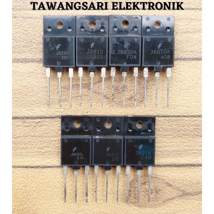 Transistor tipe J Tr Regulator Seri J